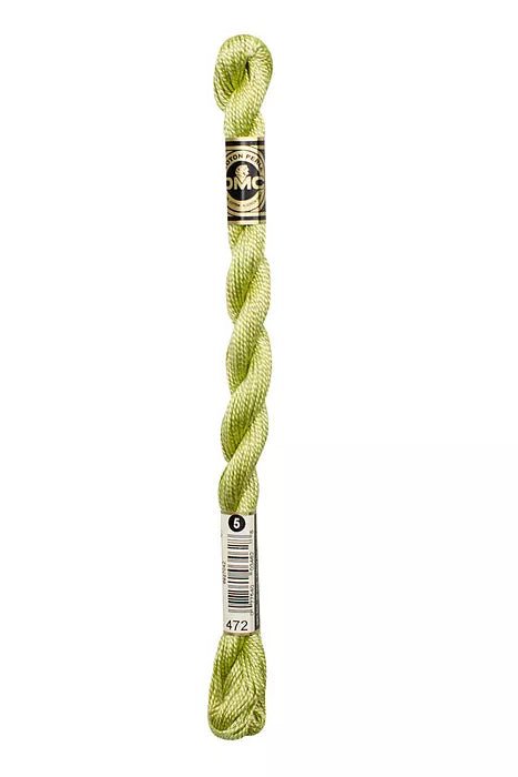 DMC Pearl Cotton - 472 - Green Bud - HM Nabavian