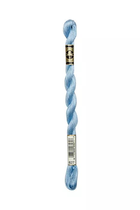 DMC Pearl Cotton - 827 - Forget - Me - Knot - HM Nabavian