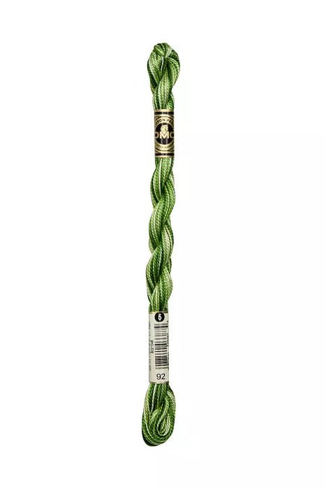 DMC Pearl Cotton - 92 - Foliage Green Ombre - HM Nabavian