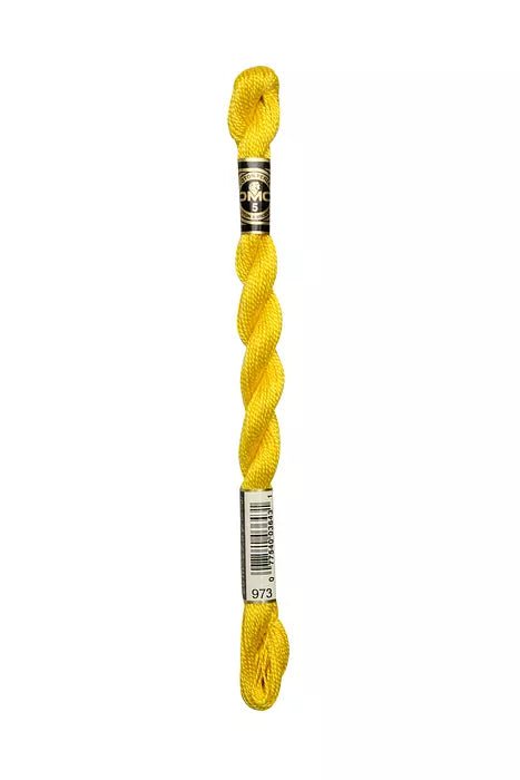 DMC Pearl Cotton - 973 - Daffodil - HM Nabavian