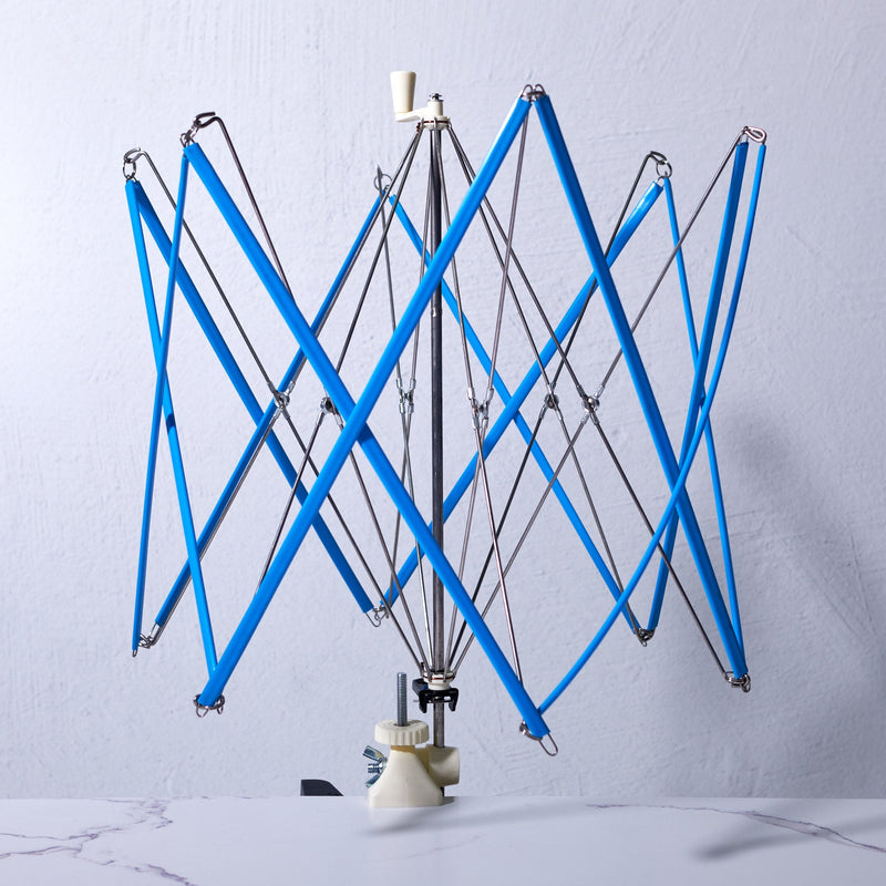 Lacis MO06 Metal Umbrella Swift – Adjustable Skein Winder for Yarn & Thread - HM Nabavian