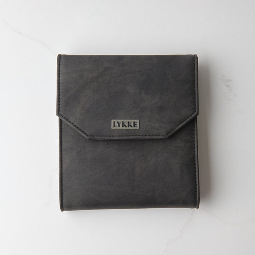 LYKKE Driftwood 6” Crochet Hook Set – Black Denim Case (10 Sizes) - HM Nabavian