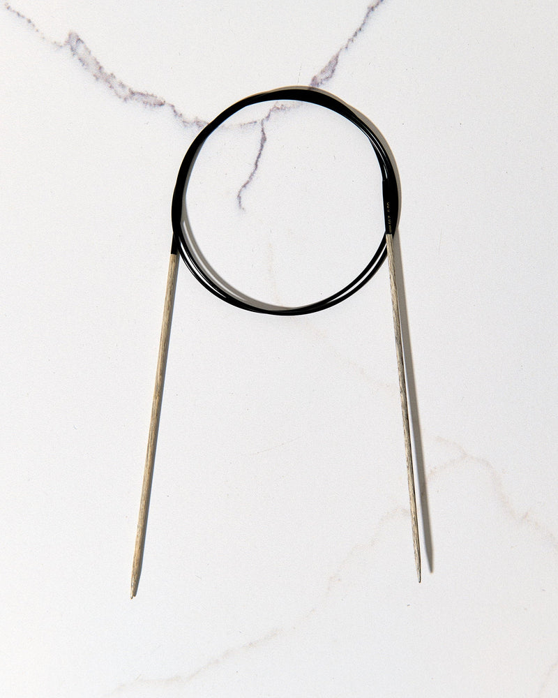 LYKKE Driftwood Fixed Circular Knitting Needle – Birch Wood - HM Nabavian
