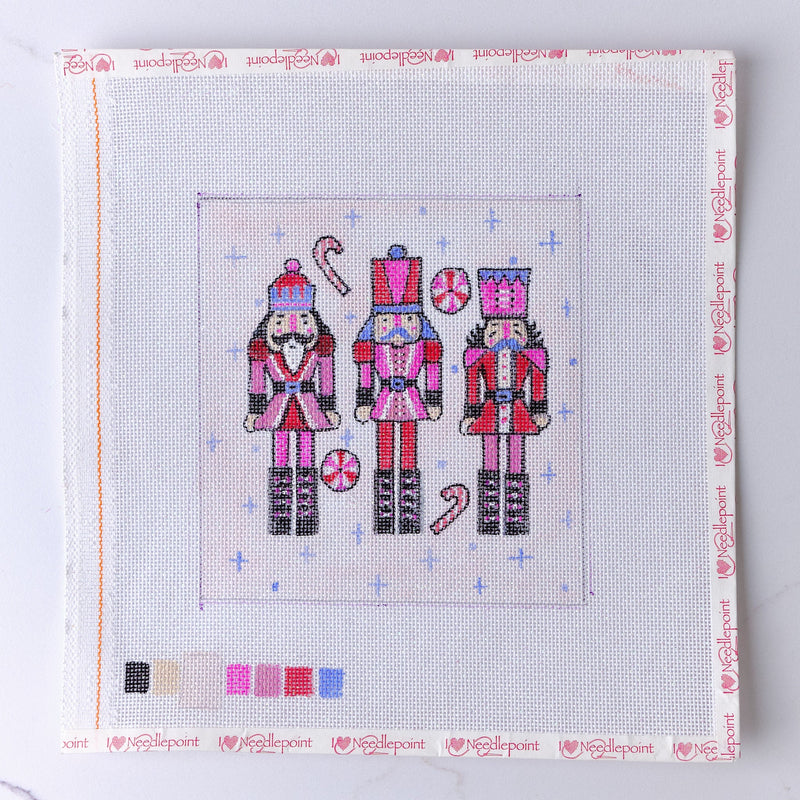 "Nutcracker 3" - Hand Painted Needlepoint Canvas - HM Nabavian