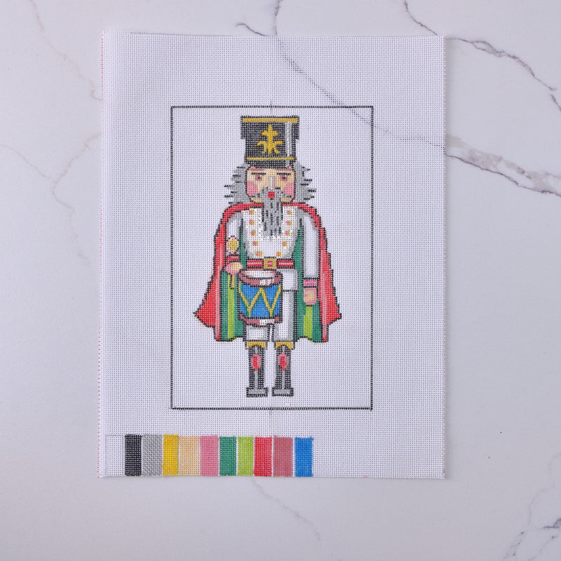 "Nutcracker" - Hand Painted Needlepoint Canvas - HM Nabavian
