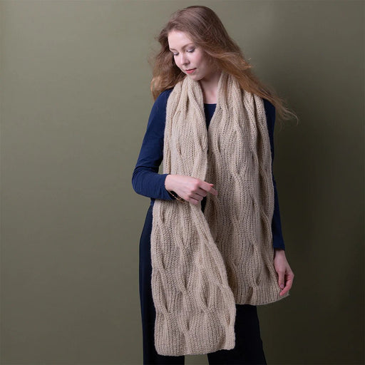 PATTERN | BRAIDED WAVES SCARF - HM Nabavian