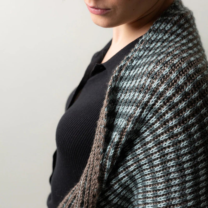 PATTERN | COLOR ECHO SCARF - HM Nabavian