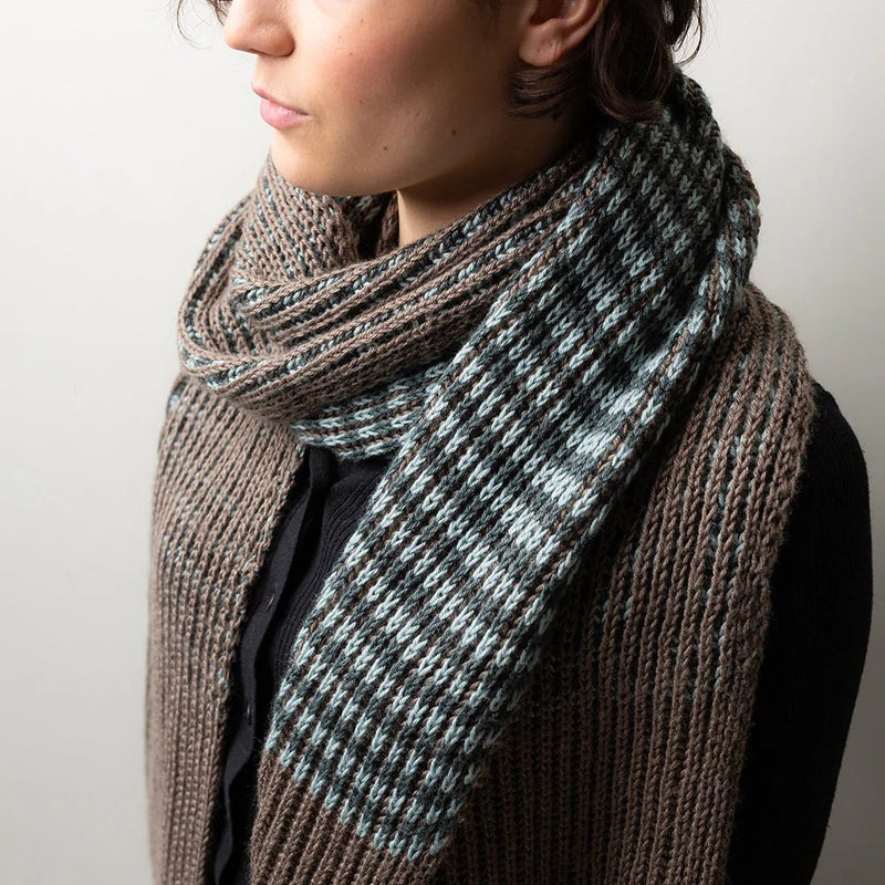 PATTERN | COLOR ECHO SCARF - HM Nabavian