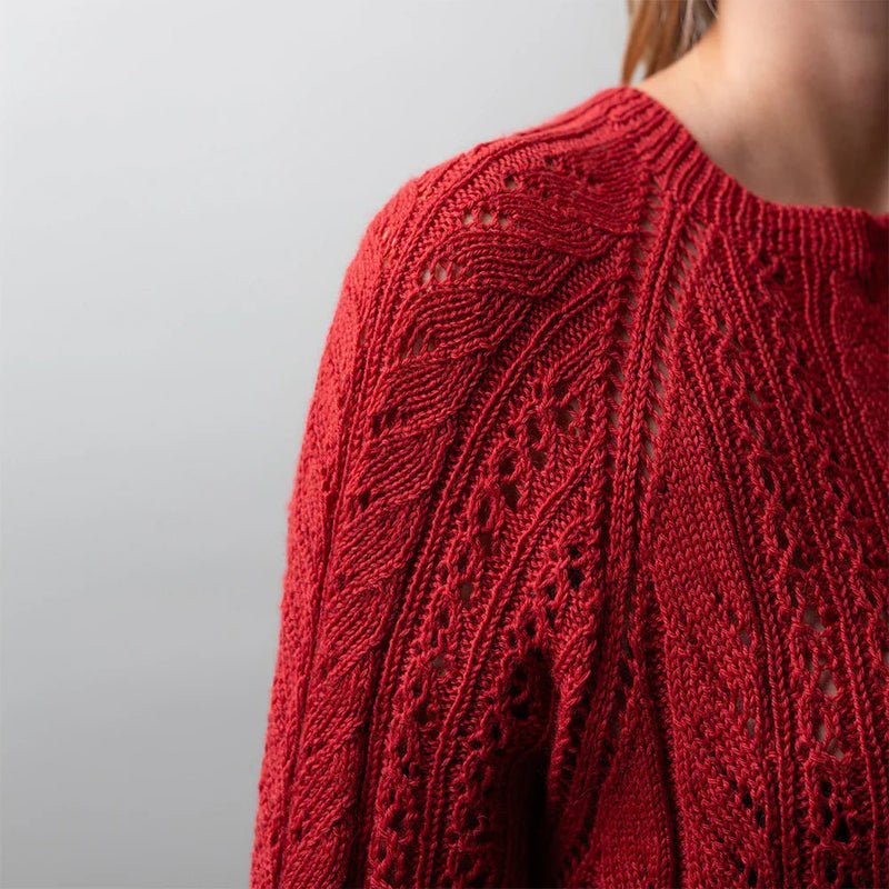 PATTERN | LACE FLOW SWEATER - HM Nabavian