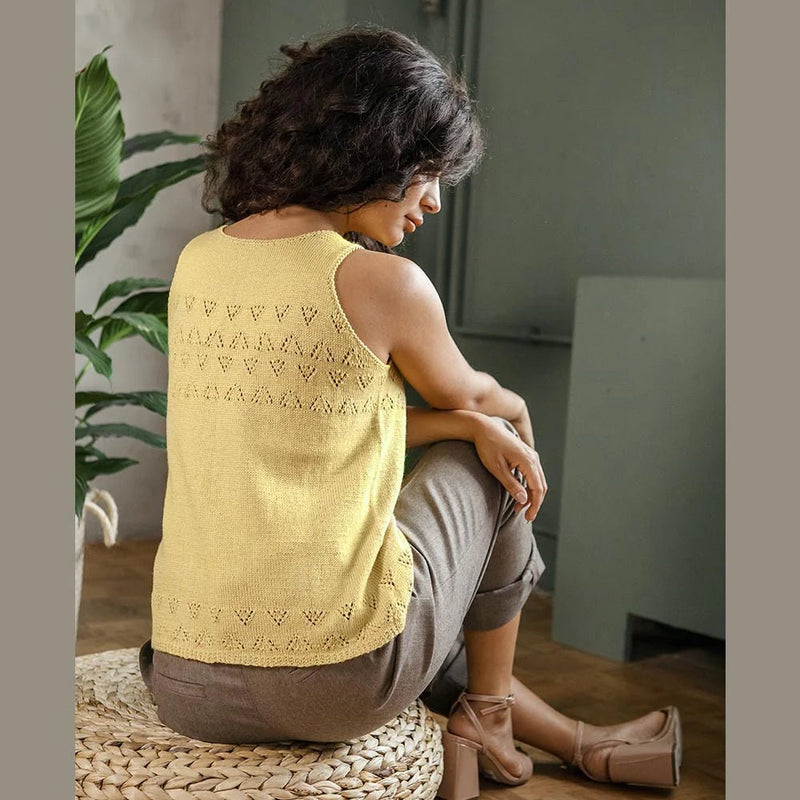 PATTERN | ORIANA SLEEVELESS TOP - HM Nabavian