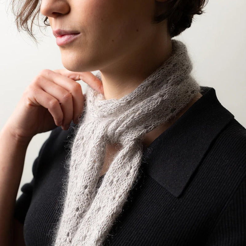 PATTERN | TIDE EYELETS SCARF - HM Nabavian