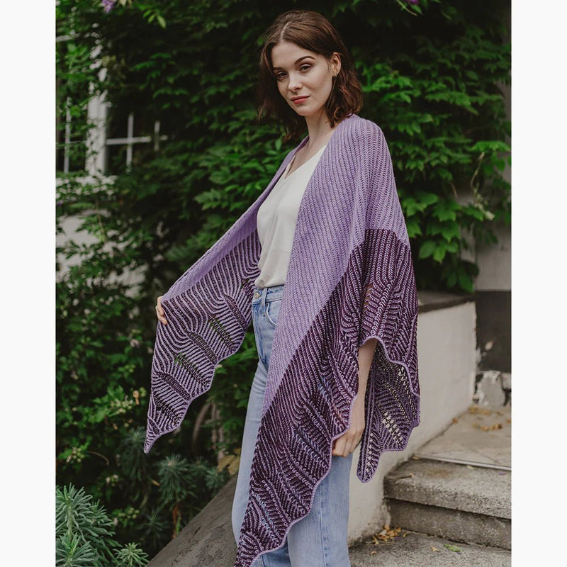 PATTERN | VISTERIA SHAWL - HM Nabavian