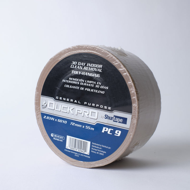 PC 9C Duck Pro® by Shurtape® General Purpose Grade, Beige Cloth Duct Tape - 60.1 yd - HM Nabavian
