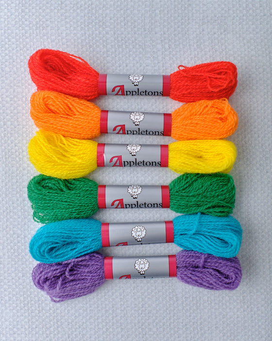 Pride - Appletons Wool Crewel Skein Set - HM Nabavian