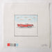 Red Cadillac Convertible - Hand Painted Needlepoint Canvas - HM Nabavian