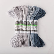 Soie d’Alger Embroidery Silk – "Bleu Gien" Shades 1731–1736 | Au Ver à Soie - HM Nabavian