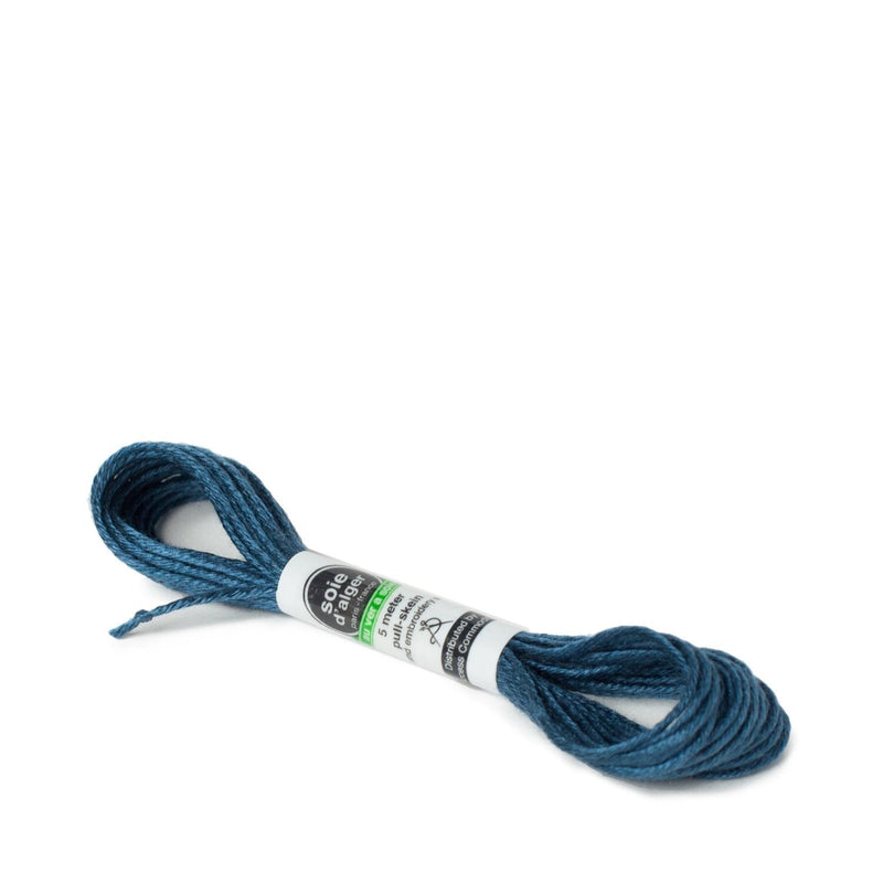 Soie d’Alger Embroidery Silk – "Bleu Henri II" Shades 1711–1716 | Au Ver à Soie - HM Nabavian