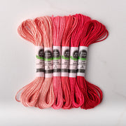 Soie d’Alger Embroidery Silk – "Coquelicot" Shades 931–936 | Au Ver à Soie - HM Nabavian