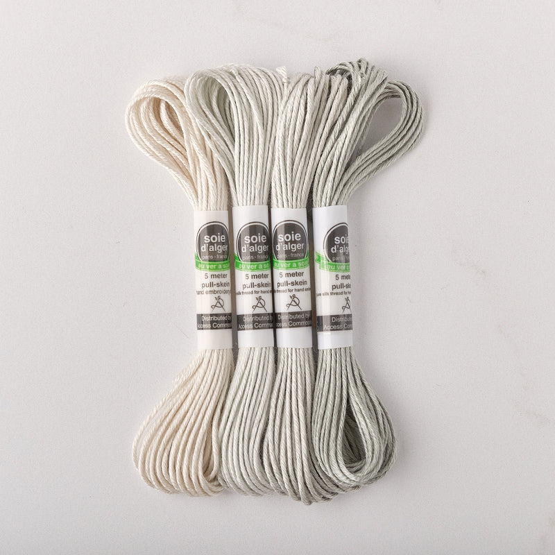 Soie d’Alger Embroidery Silk – "Faience" Shades 1810 - 1814 | Au Ver à Soie - HM Nabavian