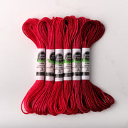 Soie d’Alger Embroidery Silk – "Grenat" Shades 941–946 | Au Ver à Soie - HM Nabavian