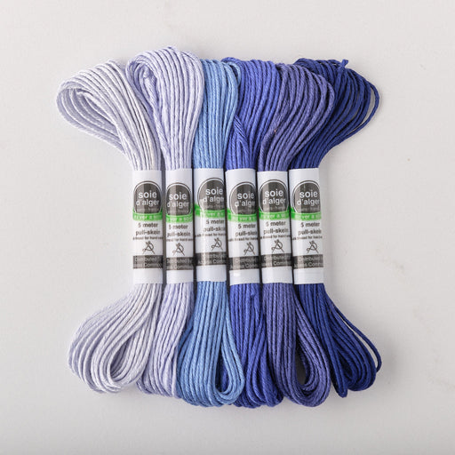 Soie d’Alger Embroidery Silk – "Jacinthe" Shades 4911–4916 | Au Ver à Soie - HM Nabavian