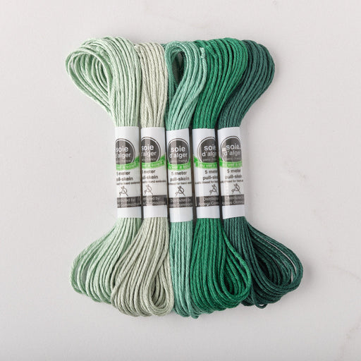 Soie d’Alger Embroidery Silk – "Ocean" Shades 1822–1826 | Au Ver à Soie - HM Nabavian