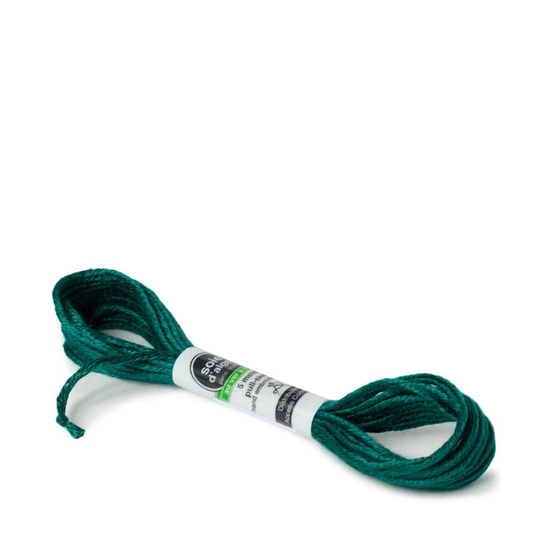 Soie d’Alger Embroidery Silk – "Paon" Shades 202–206 | Au Ver à Soie - HM Nabavian