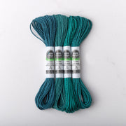 Soie d’Alger Embroidery Silk – "Paon" Shades 202–206 | Au Ver à Soie - HM Nabavian