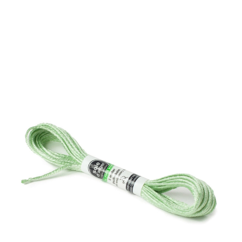 Soie d’Alger Embroidery Silk – "Vert Bouteille" Shades 1831–1836 | Au Ver à Soie - HM Nabavian