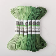 Soie d’Alger Embroidery Silk – "Vert Bouteille" Shades 1831–1836 | Au Ver à Soie - HM Nabavian