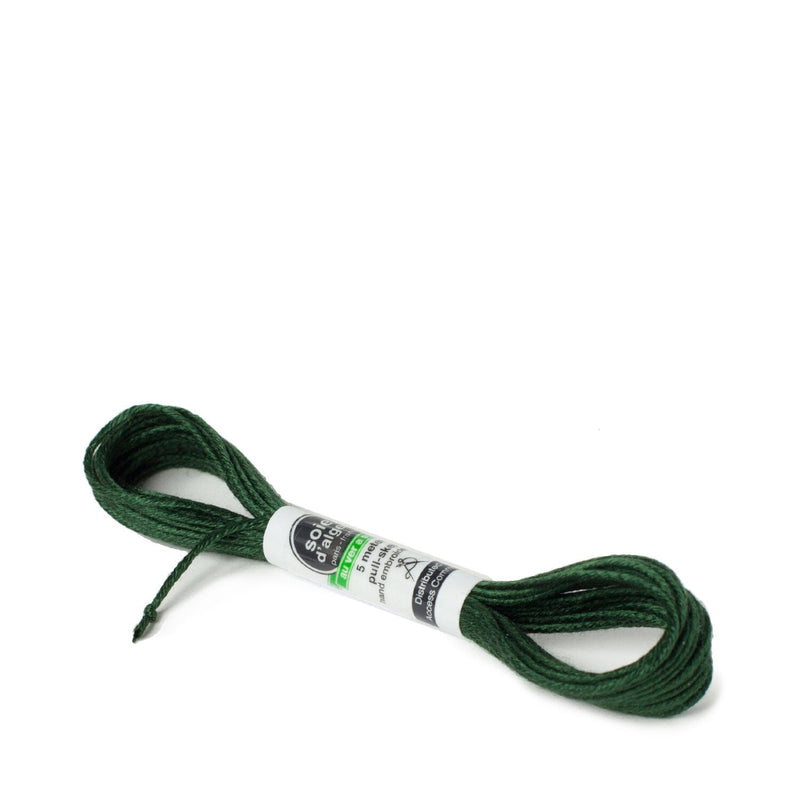 Soie d’Alger Embroidery Silk – "Vert Bouteille" Shades 1831–1836 | Au Ver à Soie - HM Nabavian