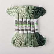 Soie d’Alger Embroidery Silk – "Vert Troene" Shades 1841–1846 | Au Ver à Soie - HM Nabavian