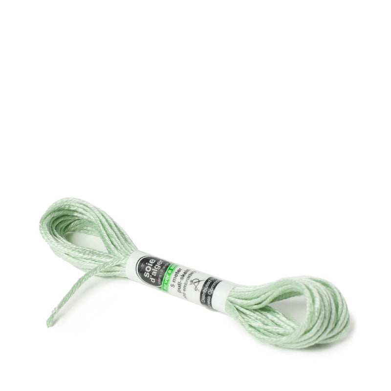 Soie d’Alger Embroidery Silk – "Vert Troene" Shades 1841–1846 | Au Ver à Soie - HM Nabavian