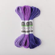 Soie d’Alger Embroidery Silk – "Violet" Shades 1334–1336 | Au Ver à Soie - HM Nabavian