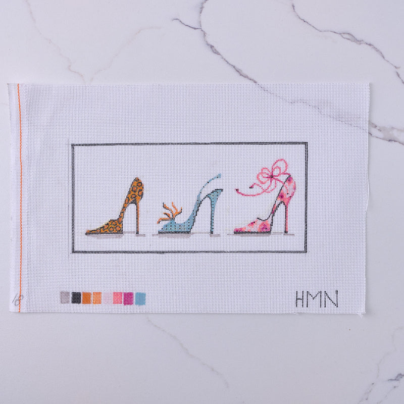 "The Carrie" - Hand Painted Needlepoint Canvas - HM Nabavian