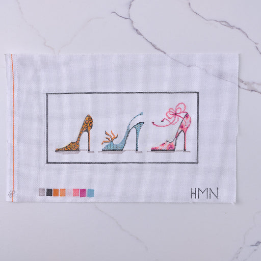 "The Carrie" - Hand Painted Needlepoint Canvas - HM Nabavian