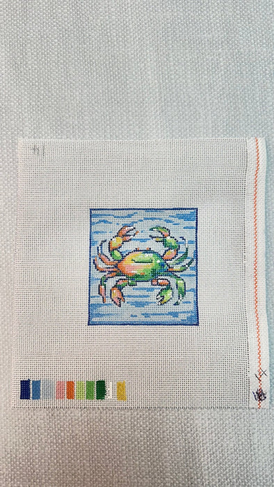 Under The Sea Starfish - Hand Painted Needlepoint Canvas - HM Nabavian