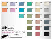 AD® Art Marker Set - Architect Set J - HM Nabavian