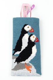 Appletons Kits - UK Range Puffins Glasses Case - HM Nabavian