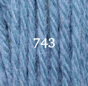 Appletons Wool Yarn - Bright China Blue 741-749 - HM Nabavian