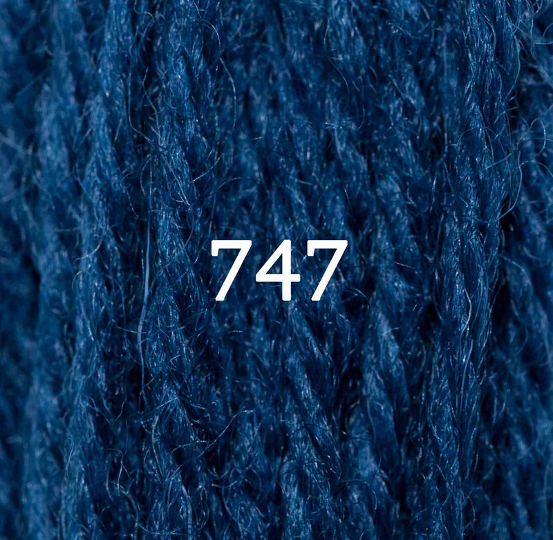 Appletons Wool Yarn - Bright China Blue 741-749 - HM Nabavian