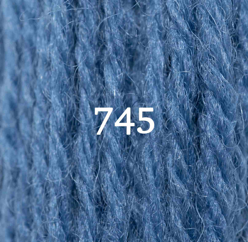 Appletons Wool Yarn - Bright China Blue 741-749 - HM Nabavian