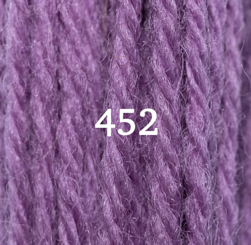 Appletons Wool Yarn - Bright Mauve 451 - 456 - HM Nabavian