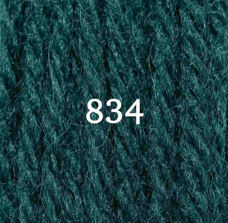 Appletons Wool Yarn - Bright Peacock Blue 831-835 - HM Nabavian
