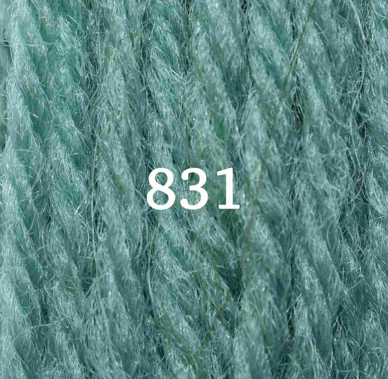 Appletons Wool Yarn - Bright Peacock Blue 831-835 - HM Nabavian