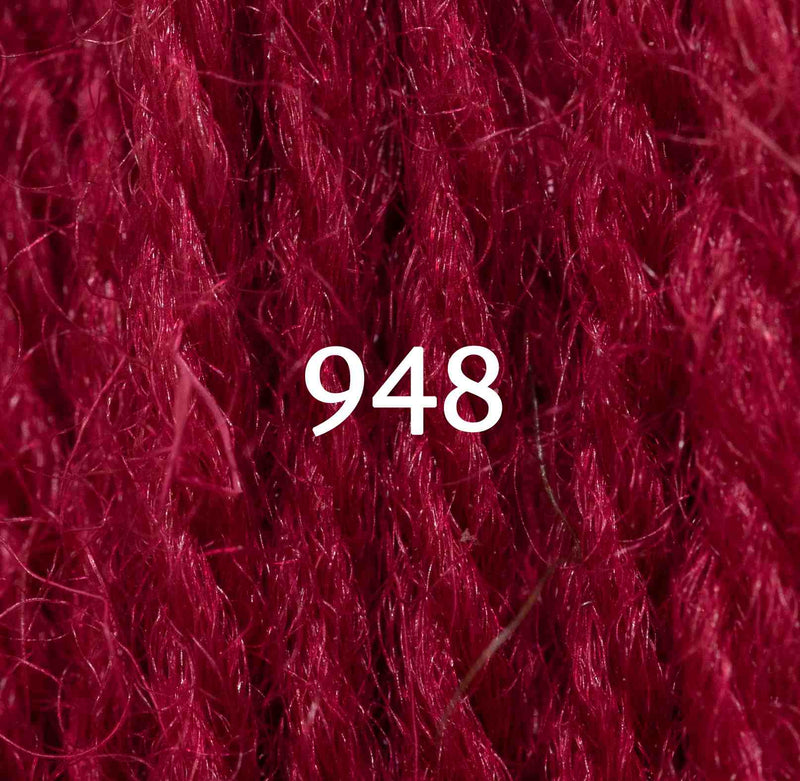 Appletons Wool Yarn - Bright Rose Pink 941 - 948 - HM Nabavian