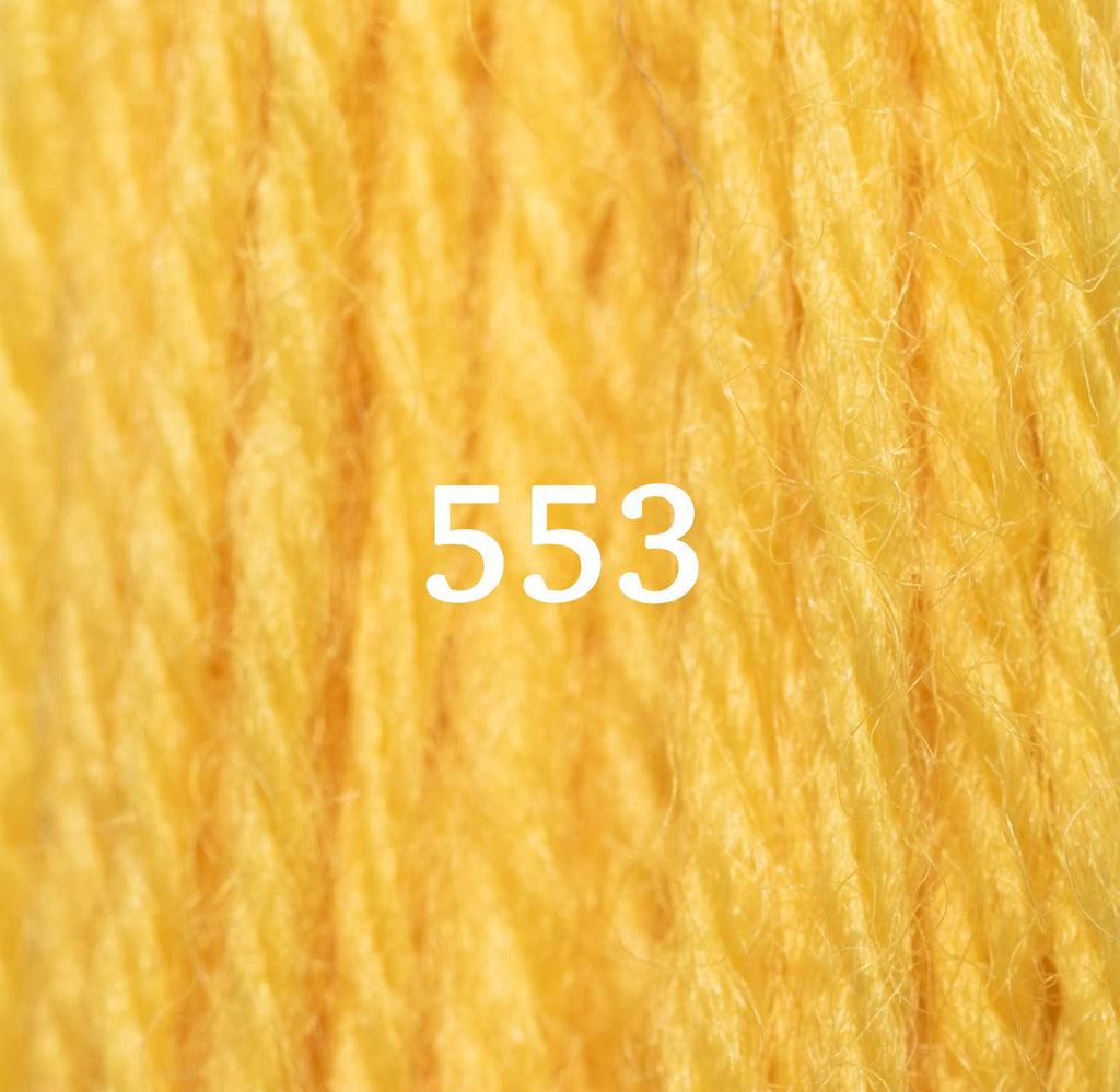 Appletons Bright Yellow Wool Yarn 551-557