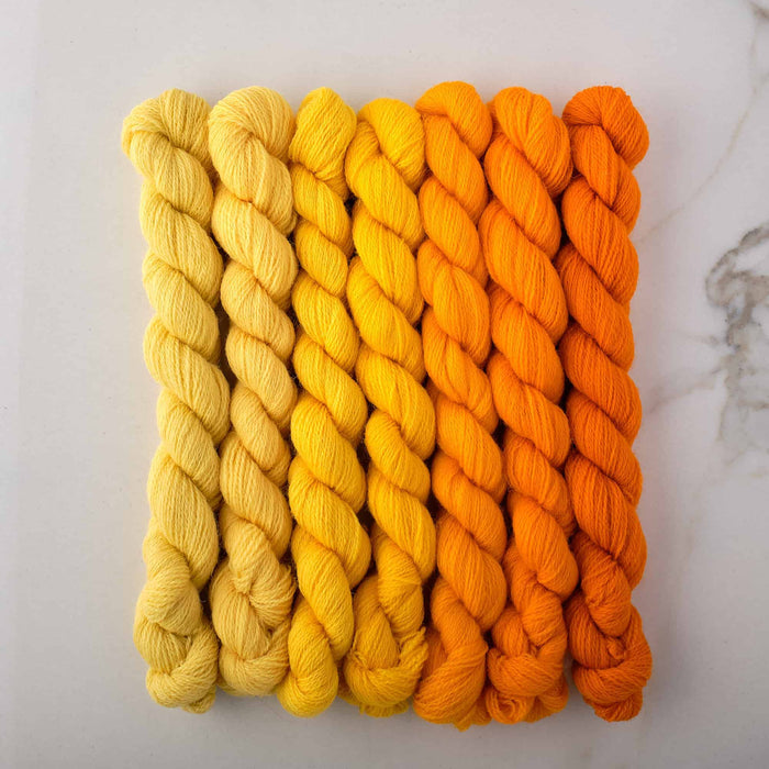 Appletons Wool Yarn - Bright Yellow 551 - 557 - HM Nabavian
