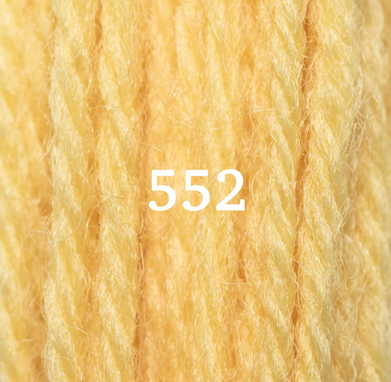 Appletons Wool Yarn - Bright Yellow 551 - 557 - HM Nabavian