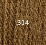 Appletons Wool Yarn - Brown Olive 311 - 316 - HM Nabavian